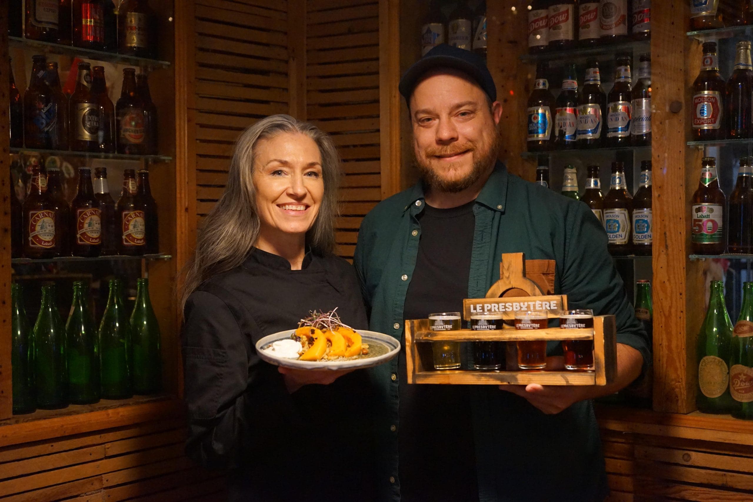 Isabelle Dupuis et Bobby Grégoire